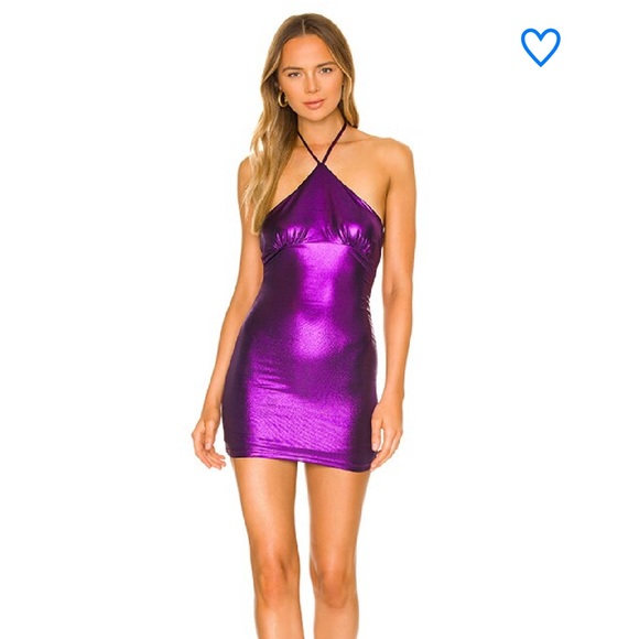 superdown Dresses & Skirts - Superdown Amanda halter mini dress